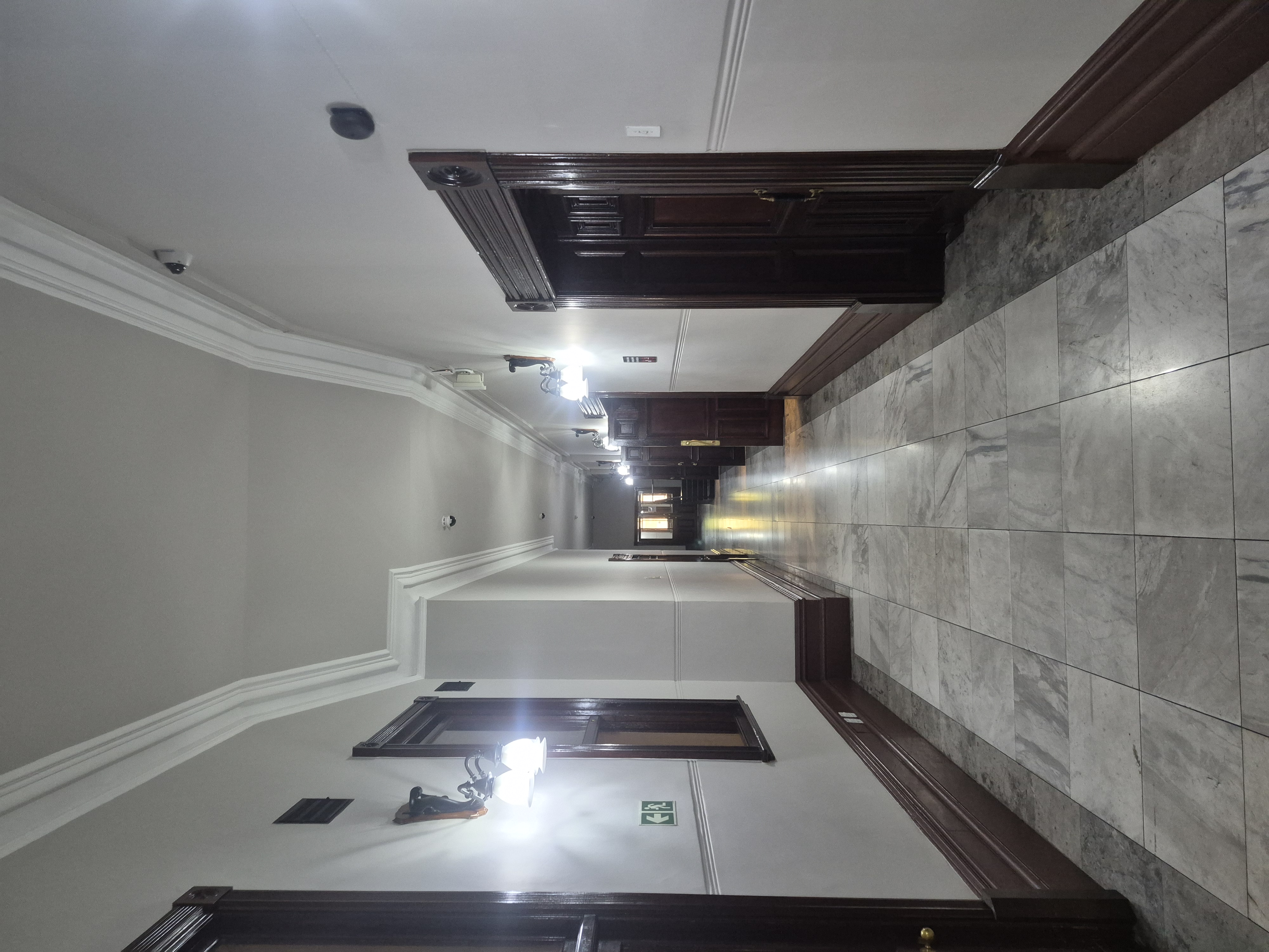 City Hall marble foyer